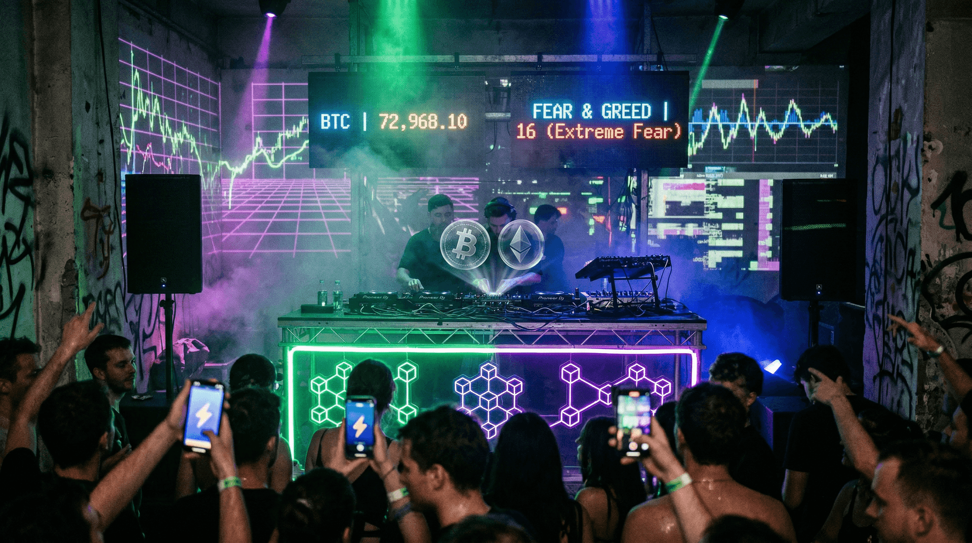 Bitcoin Beats Drop: BTC steigt auf 72.968 USD