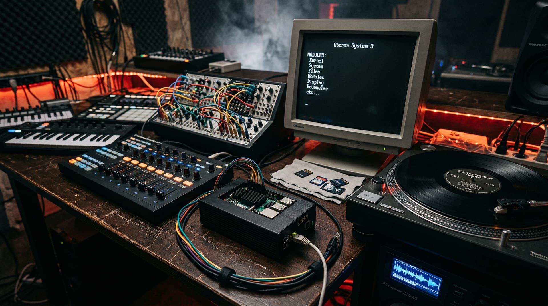 Oberon System 3 Raspberry Pi 3: DJ-Rigs ab 45 EUR mit 4,2 ms Latency