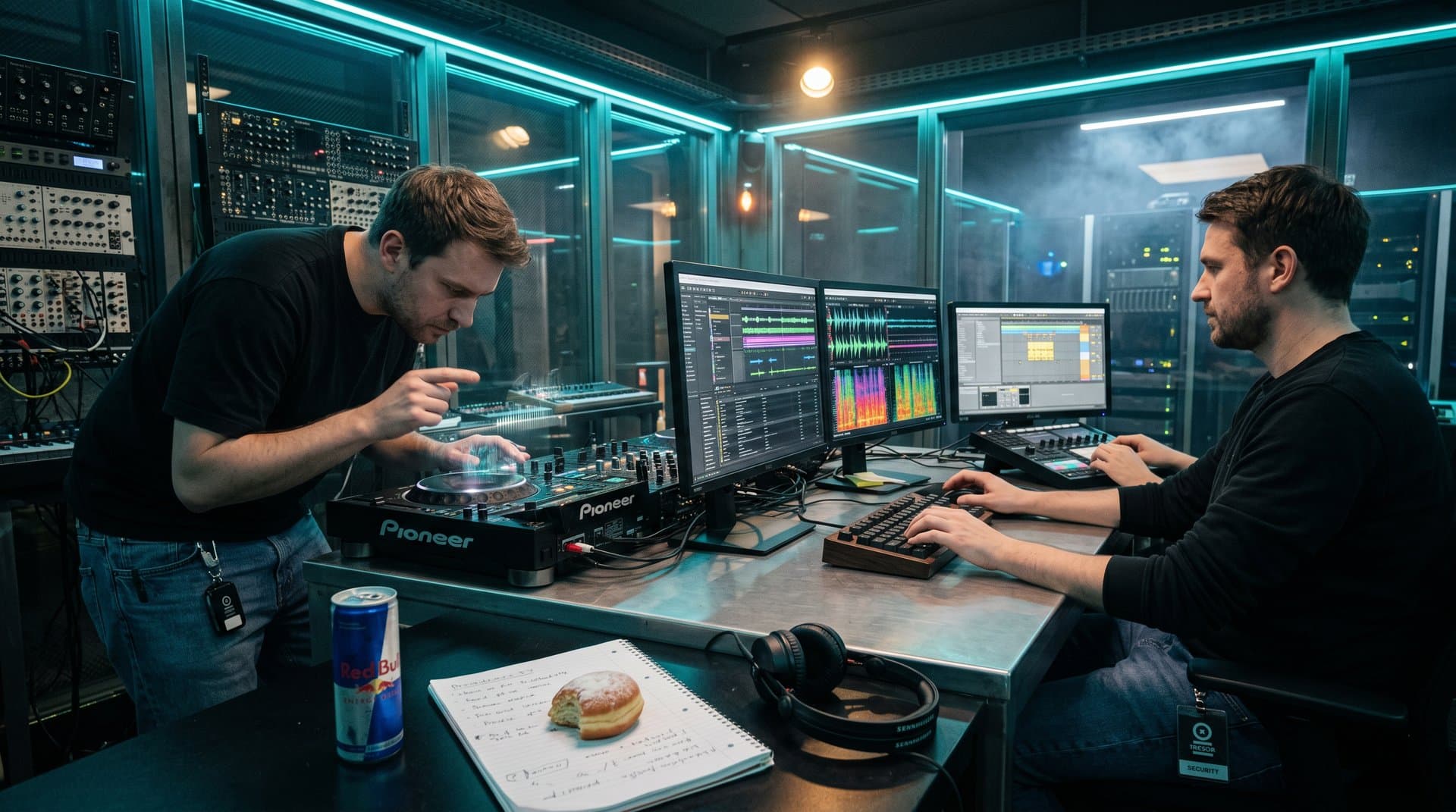 AI-Spektrogramme und Beat-Generierung in Electronic-Studio mit NVDA-GPUs und DJ-Tools