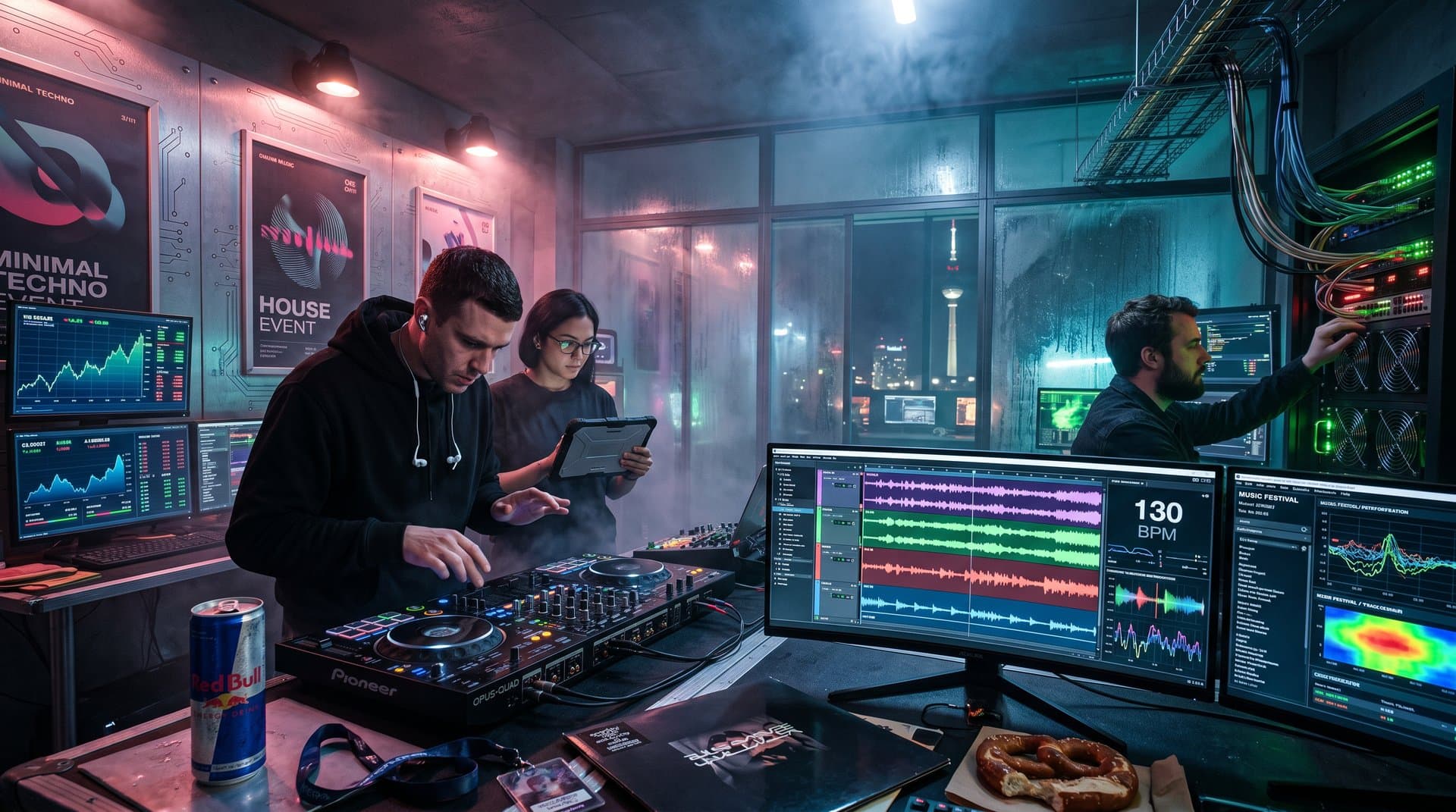 KI-Aktien DJ Tools Studio mit AI-Waveforms, NVIDIA AMD GPUs und Electronic Music Interfaces