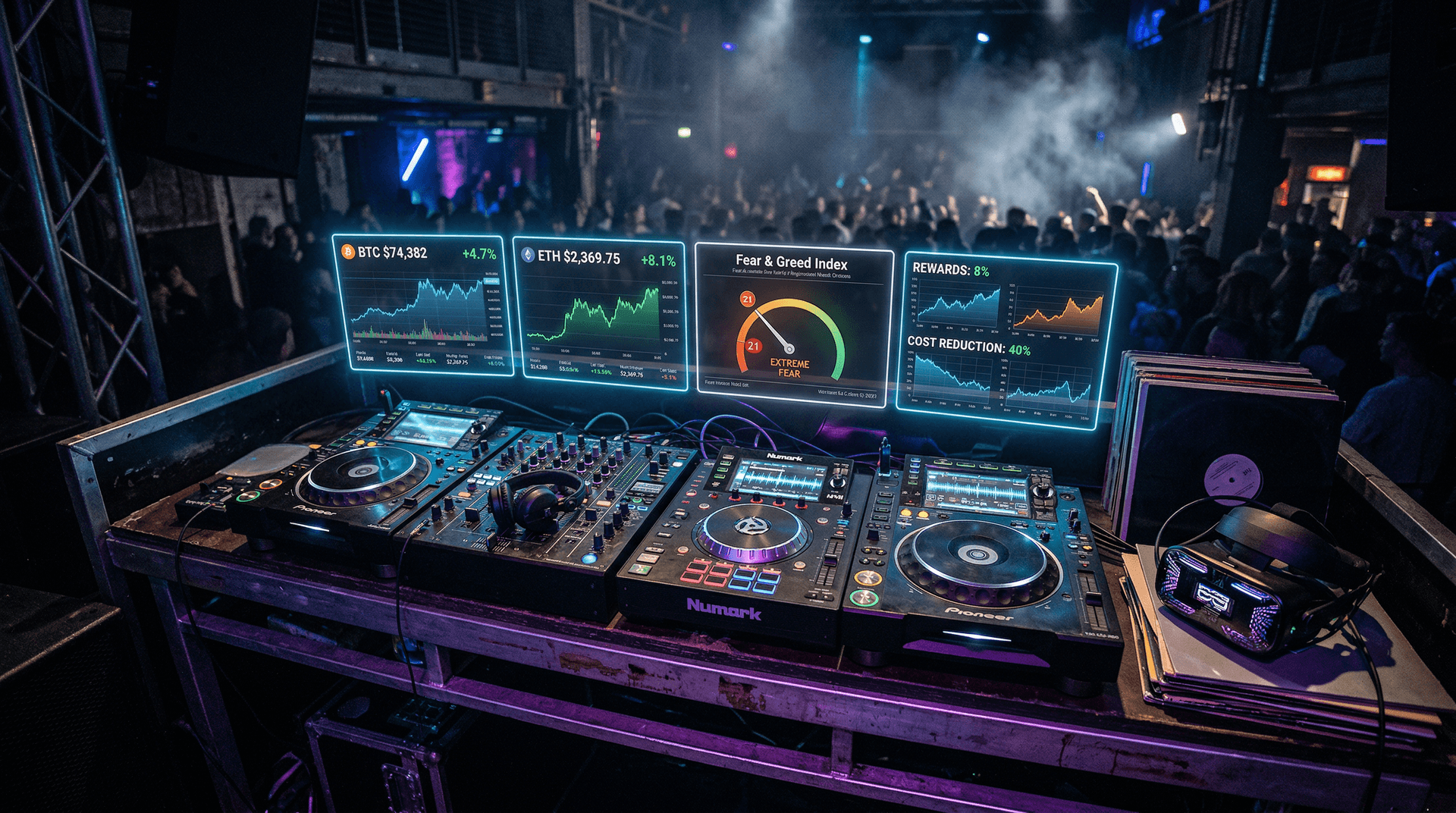 Crypto-Wallets für DJ-Games: 8% Rewards senken Produktionskosten um 40%