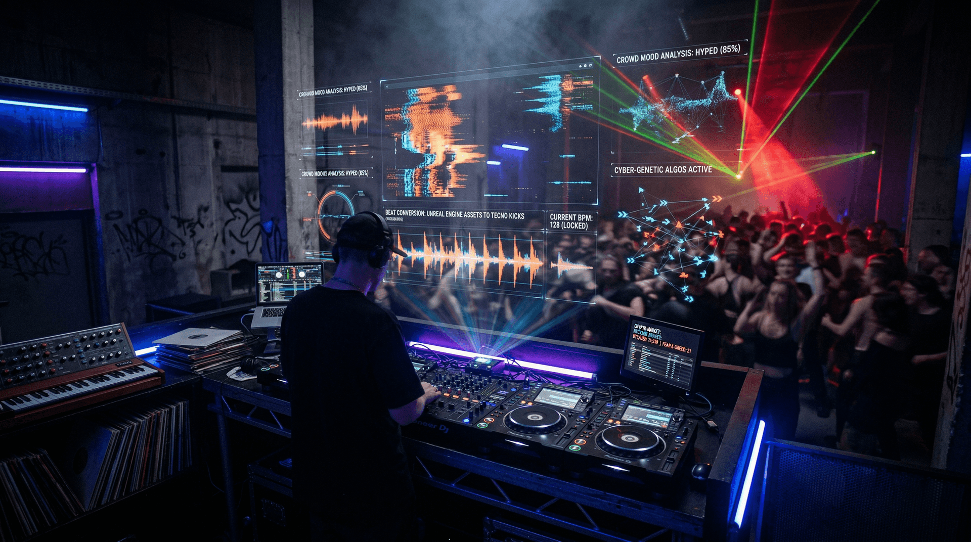 KI Gaming Musikproduktion: 2,5 Mrd. USD boosten DJ-Tools