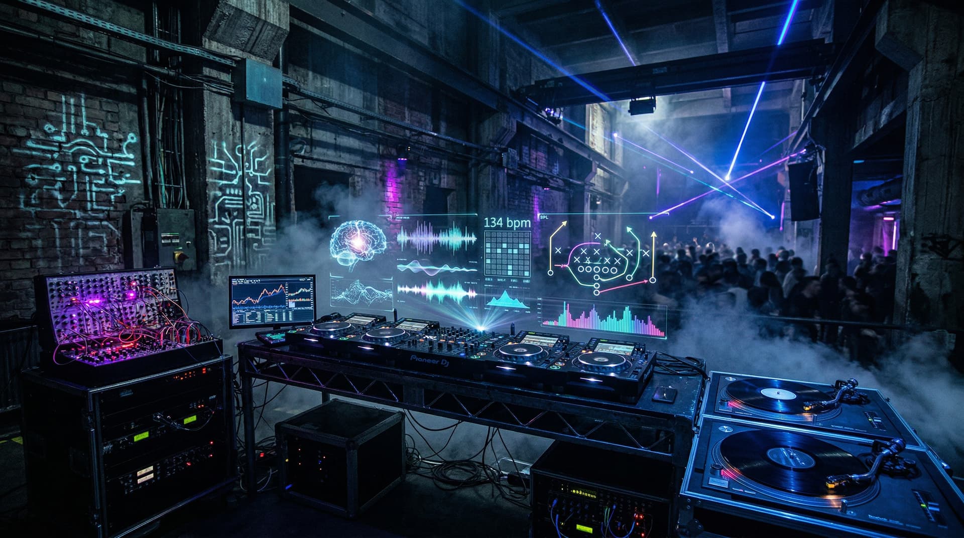 AI Musikproduktion nutzt NFL-Draft-KI für DJ-Sets