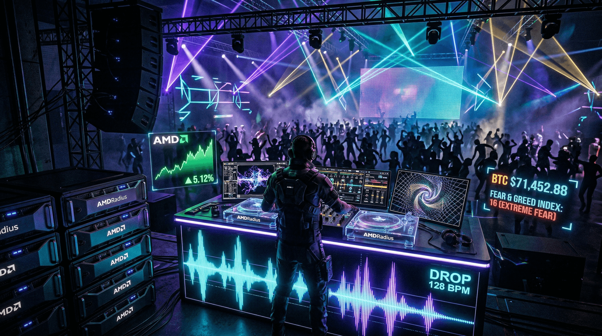 AI-Aktie AMD steigt 25 Prozent – Top-Pick für DJs